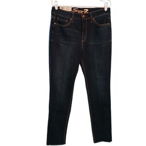 Seven7 High Rise Slim Straight Jeans
